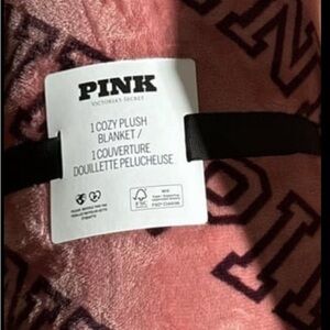 Victoria's Secret Pink Plush Blanket